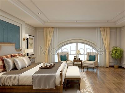 Thiết kế phòng ngủ phong cách tân cổ điển khách sạn 5 sao đẳng cấp